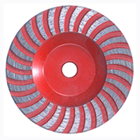 spiral turbo grinding cup wheel